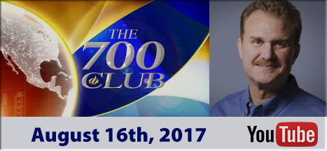 Mitch Zajac - Appearance on 700 club August 16th, 2017